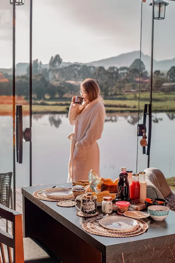 Chale Romantico Com Banheira De Hidromassagem E Lareira Bom Retiro  0*, Bom Retiro (Santa Catarina) Brasil